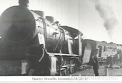 Cartoline: POSTAL 55287: Descarrilamiento en Figueres. 1953 - Varios