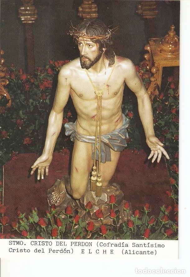 Postcards: Postal 026897 : Stmo. Cristo del Perdon (Cofradia Santisimo Cristo del Perdon). Elche (Alicante) - V