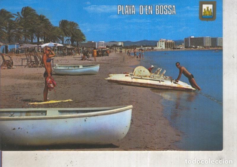 Postales: Postal 012434: Playa de En Bossa en Ibiza - Varios