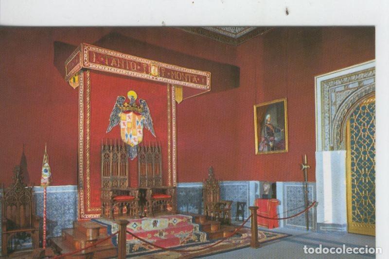Postcards: Postal 7214 : Segovia, Alcazar, Sala del Solio - Varios