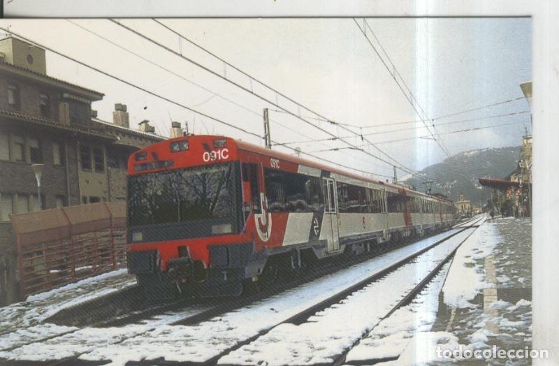 Postkarten: Postal 010967: Unidad electrica 440.091 en La Garriga, barcelona en 2001 - Varios