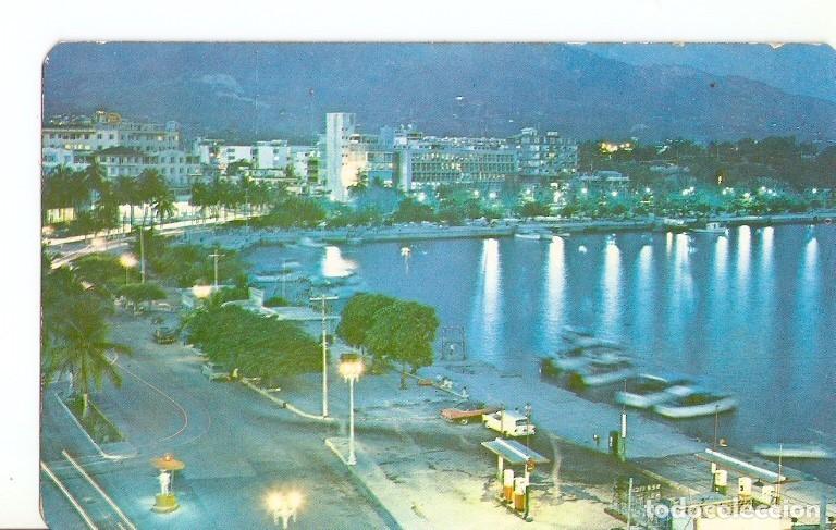 Postais: Postal 034429 : El Malecon. Vista de Noche. Acapulco Mexico - Varios