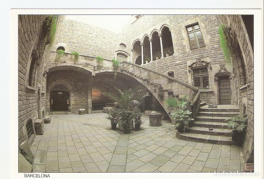 Postales: Postal 046767 : Barcelona. Pati de la casa Padellas (segle XV) avui Museu dHistoria de la Ciutat de