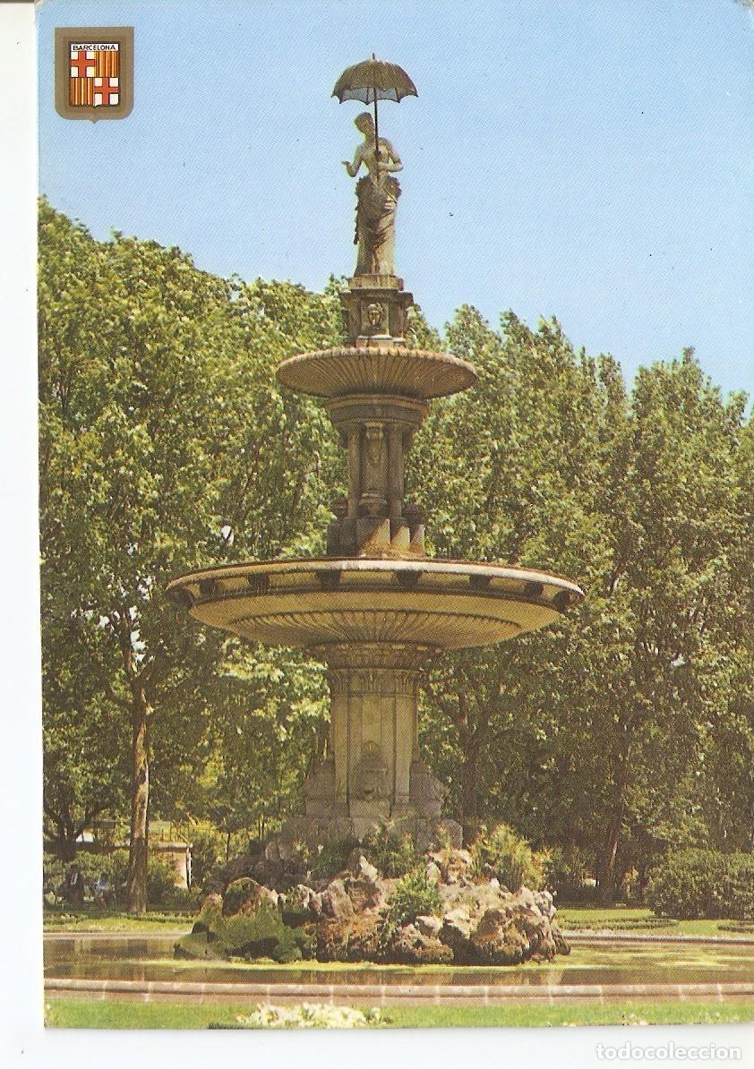 Postais: Postal 037958 : Barcelona. Parc de la Ciudadella. Dama del Paraiguas - Varios