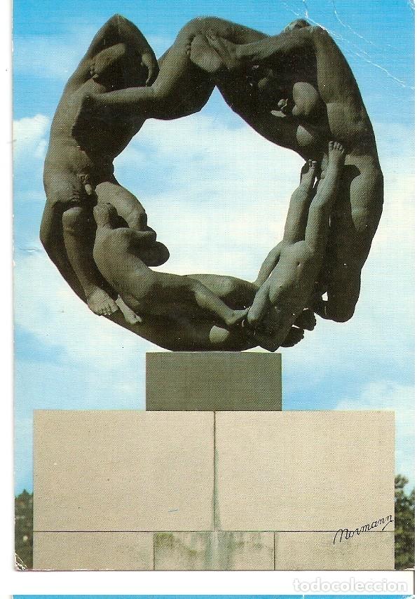 Cartoline: Postal 045295 : Norway: Oslo. The Vigeland Sculpture - Varios