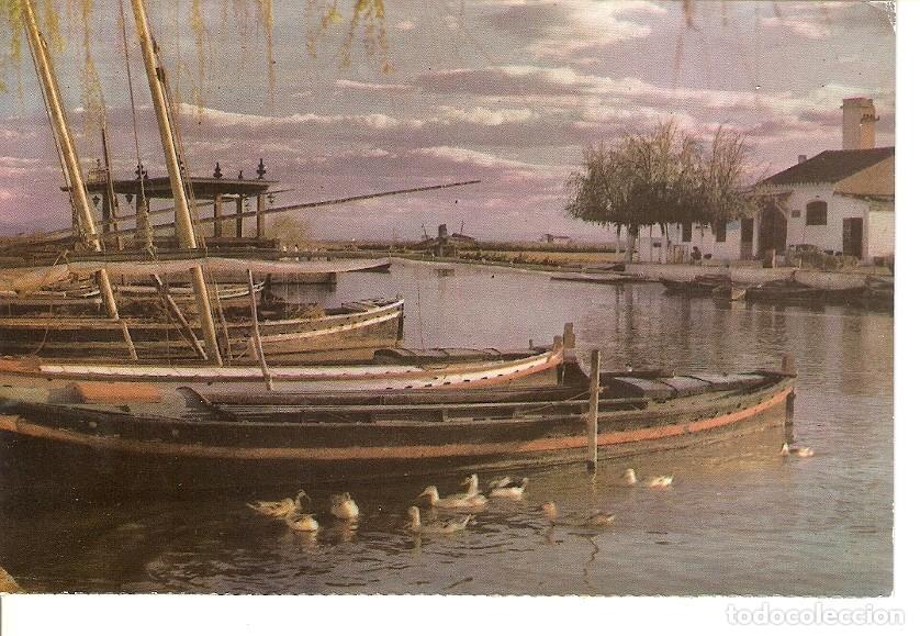 Postales: Postal 044454 : Valencia (El Saler). Embarcadero - Varios