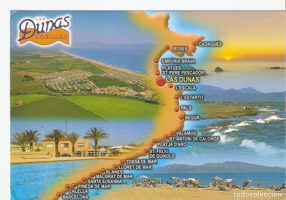 Postales: Postal 044127 : Las Dunas Camping Caravaning. Sant Pere Pescador (Girona) Espa&ntilde;a - Varios
