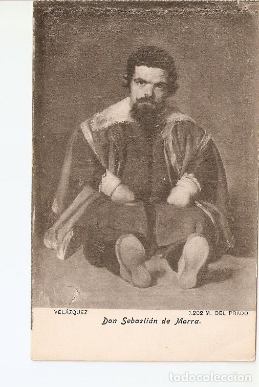 Postales: Postal 020984 : Don Sebastian de Morra, Velazquez, M. del Prado - Varios