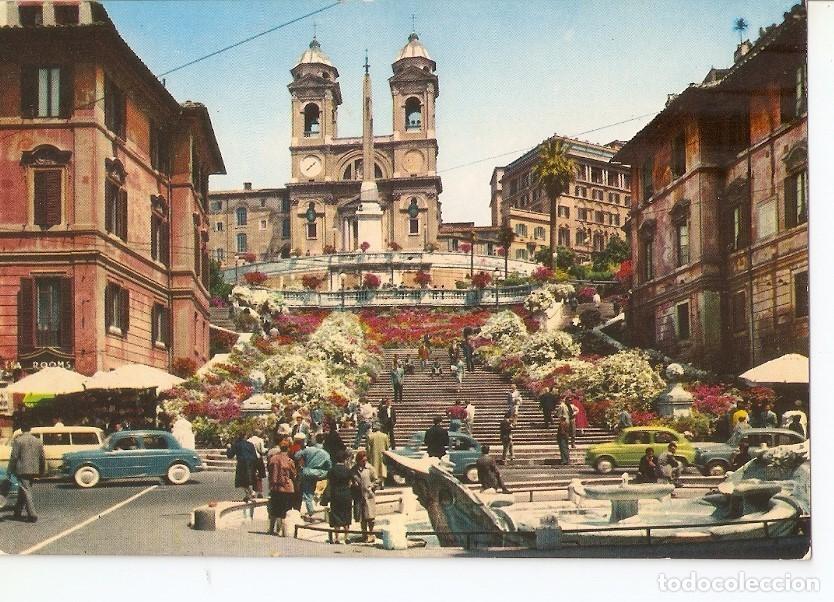 Cartoline: Postal 032772 : Roma - Trinita dei Monti - Varios