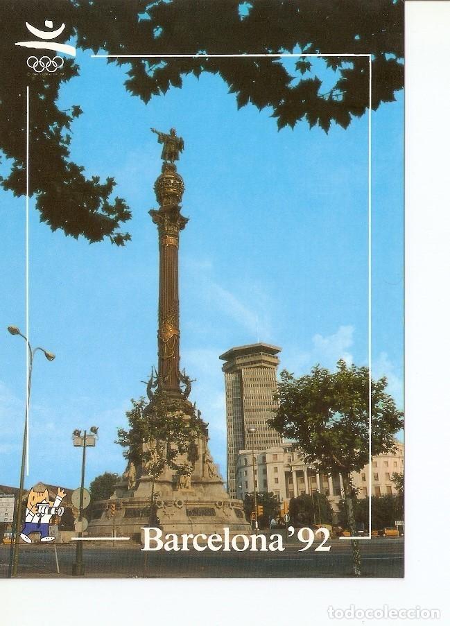 Cartes Postales: Postal 020739 : Colon. Aquell home. Coleccion Olimpica Barcelona 98 - Varios