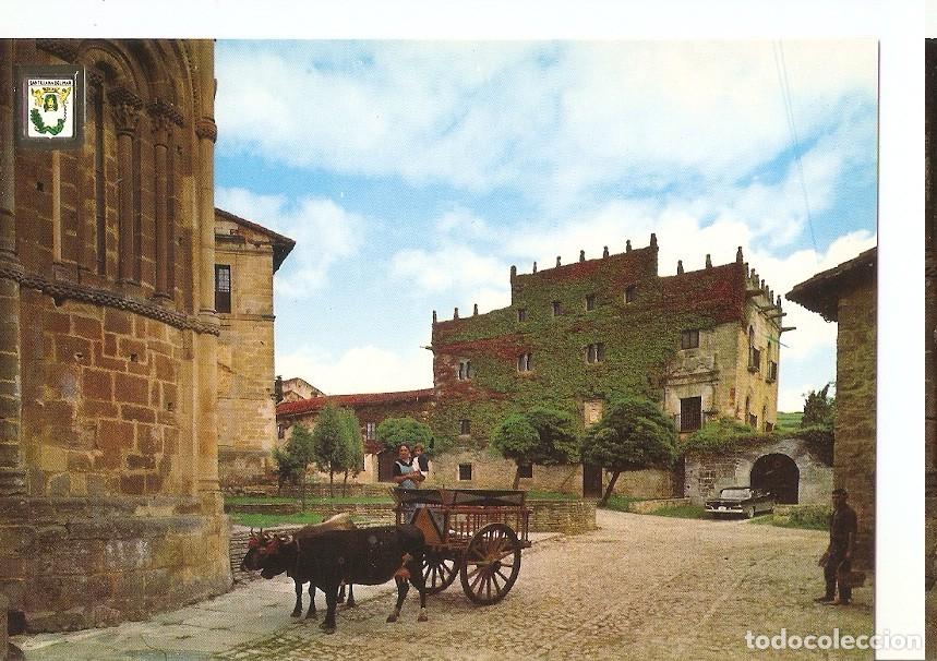Postais: Postal 045557 : Santillana del Mar. Casa de los Velarde hoy Se&ntilde;ores de Guerra - Varios