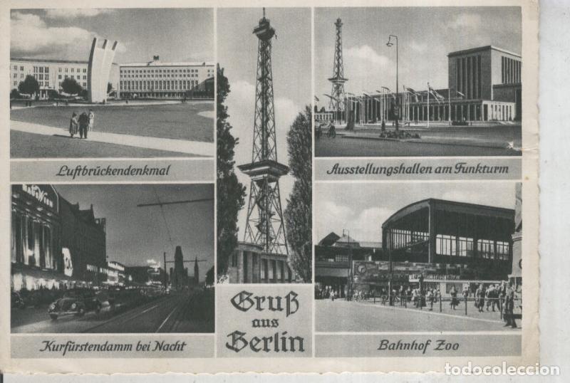 Postcards: Postal 011286: Vistas varias de Berlin - Varios