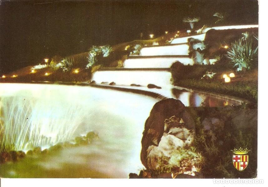 Cartoline: Postal 042651 : Barcelona. Parque Montjuich - Fuentes luminosas - Varios
