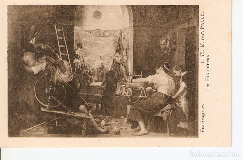 Postales: Postal 029034 : Velazquez. Las Hilanderas, Museo del Prado - Varios