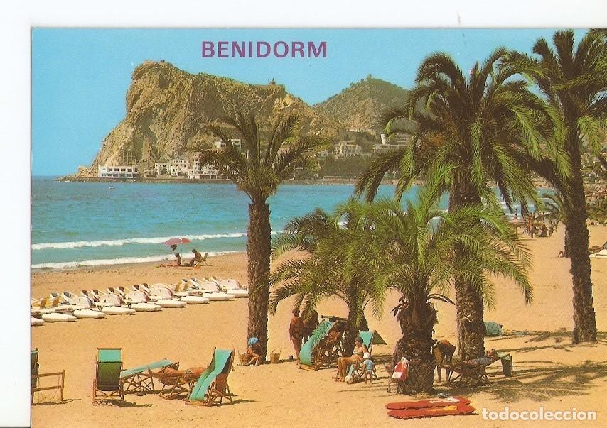 Postales: Postal 034141 : Benidorm (espa&ntilde;a). Playa de la Cala - Varios