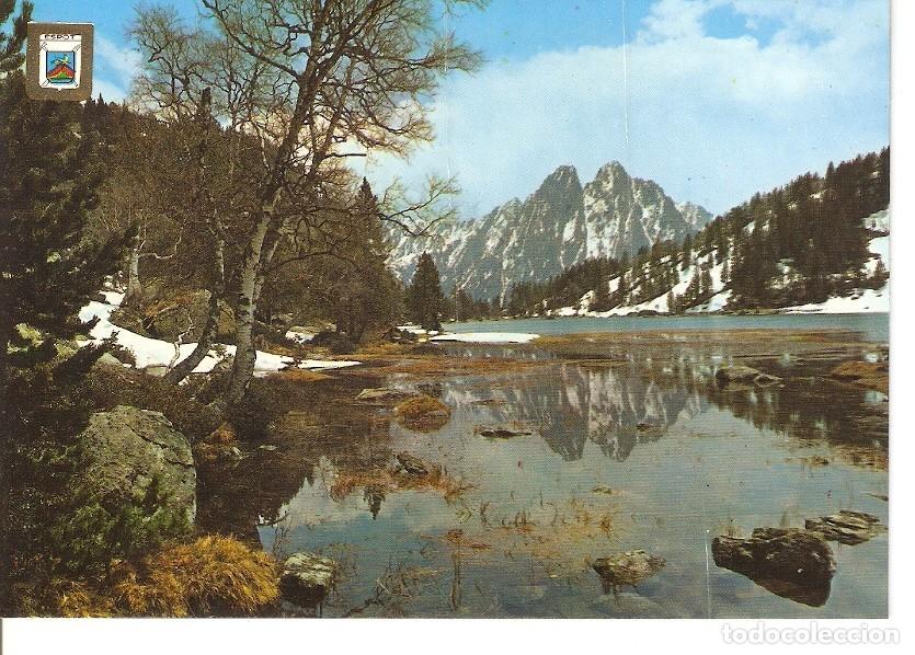 Postais: Postal 028622 : Pirineu Catal&agrave; (Lleida), Vall dEspot. Enstany Ratera, Parc Nacional i vista dels Enc