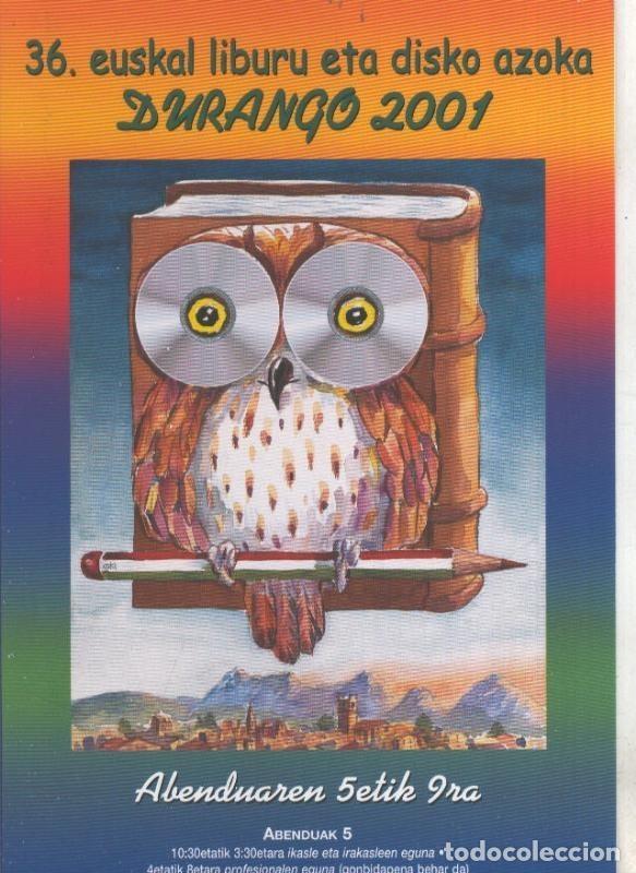 Postales: Postal 005854 : Publicitaria Durango 2001 - Varios