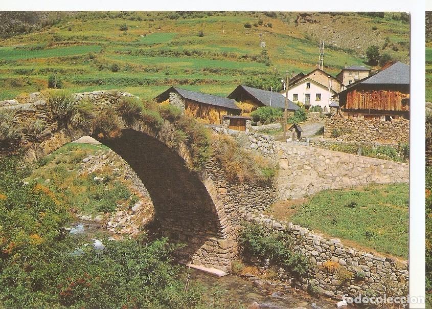Postkarten: Postal 045563 : Pirineos Centrales. Espot. Puente Romanico - Varios