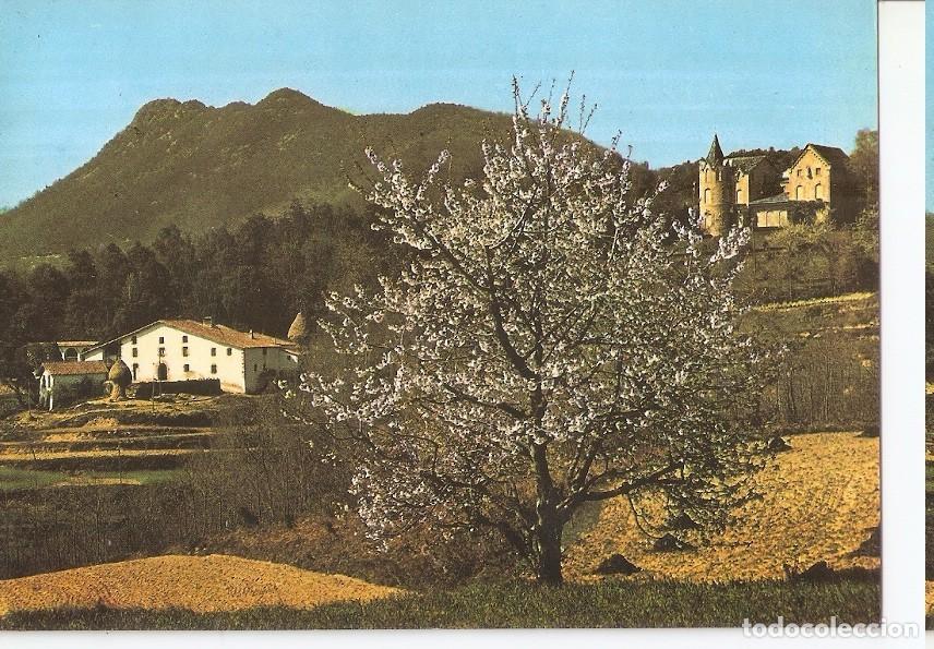 Postales: Postal 045074 : San Hilario Sacalm. Villavechia y monta&ntilde;a de San Miguel de Solterra - Varios