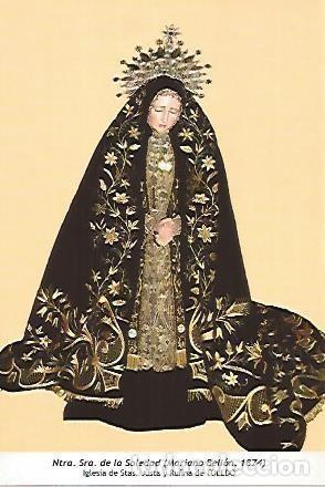 Postais: POSTAL 54596: Nuestra Se&ntilde;ora de la Soledad 1874. Toledo - Varios