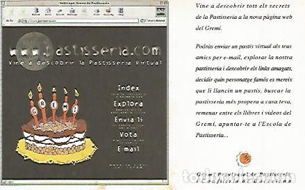 Postcards: POSTAL PUBLICITARIA 55485: GREMI PASTISSERIA DE BARCELONA - Varios