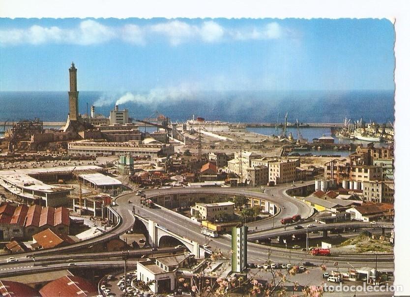 Postkarten: Postal 033459 : Genova. The Lantern and desengagement of the high-ways - Varios