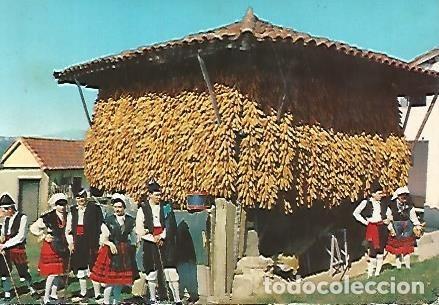 Postcards: POSTAL 55863: FOLCLORE ASTUR - Varios