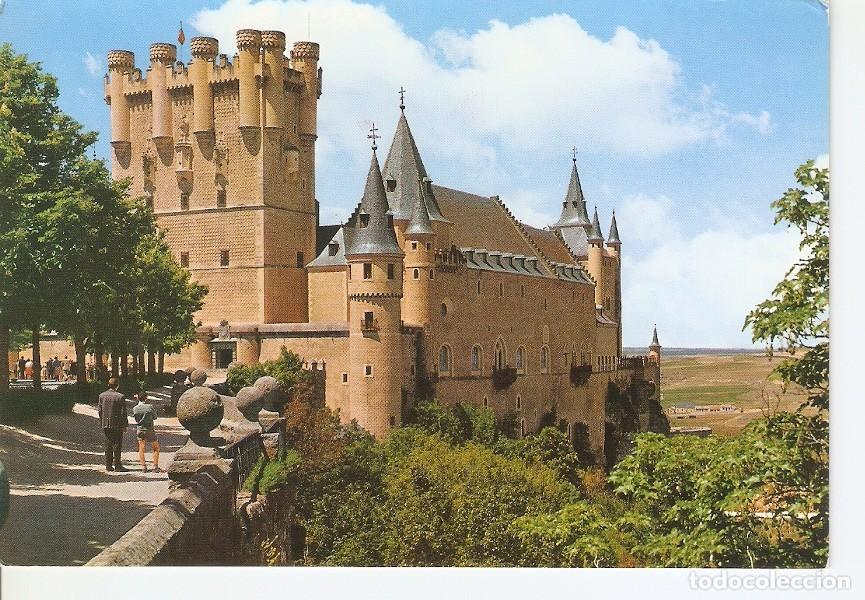 Postales: Postal 032296 : Segovia. Fachada principal del Alcazar - Varios