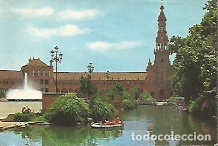 Cartoline: POSTAL 56038: SEVILLA. Plaza de Espa&ntilde;a - Varios