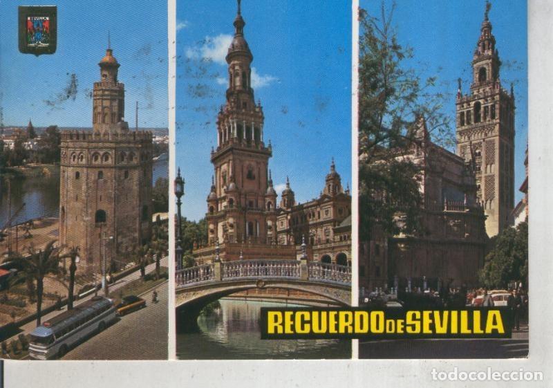 Cartoline: Postal 012093: Recuerdo de Sevilla - Varios