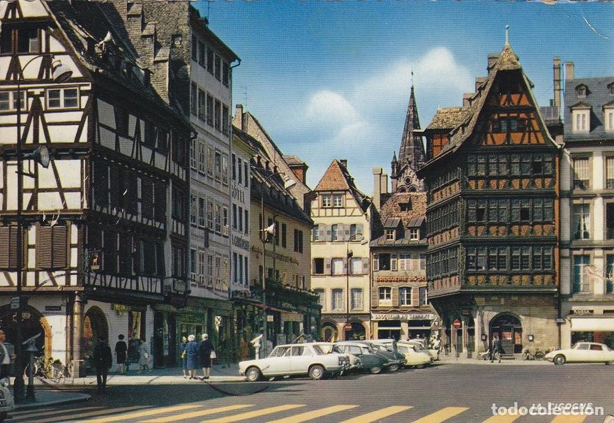 Postales: Postal 60805: Plaza de la Catedral. Estrasburgo - Varios