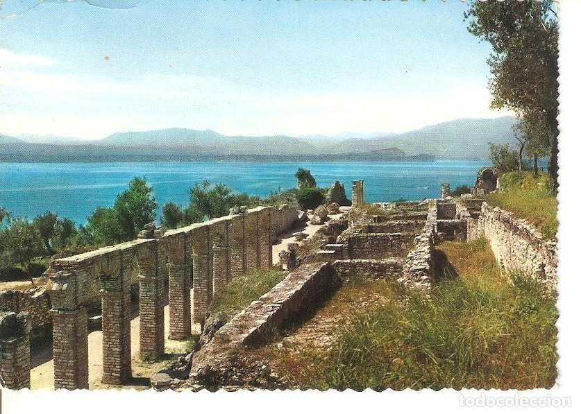 Cartoline: Postal 042404 : Lago di Garda - Sirmione - Grotte di Catullo - Varios