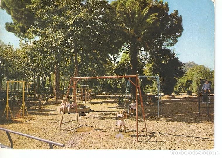 Postkarten: Postal 048102 : Olesa de Montserrat. Detalle Parque Municipal - Varios