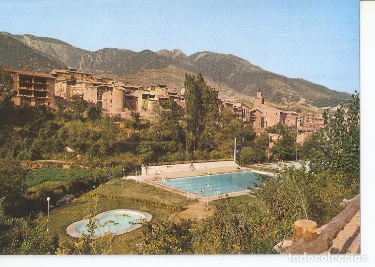 Postkarten: Postal 048173 : Baga (Barcelona). Piscina y vista parcial - Varios