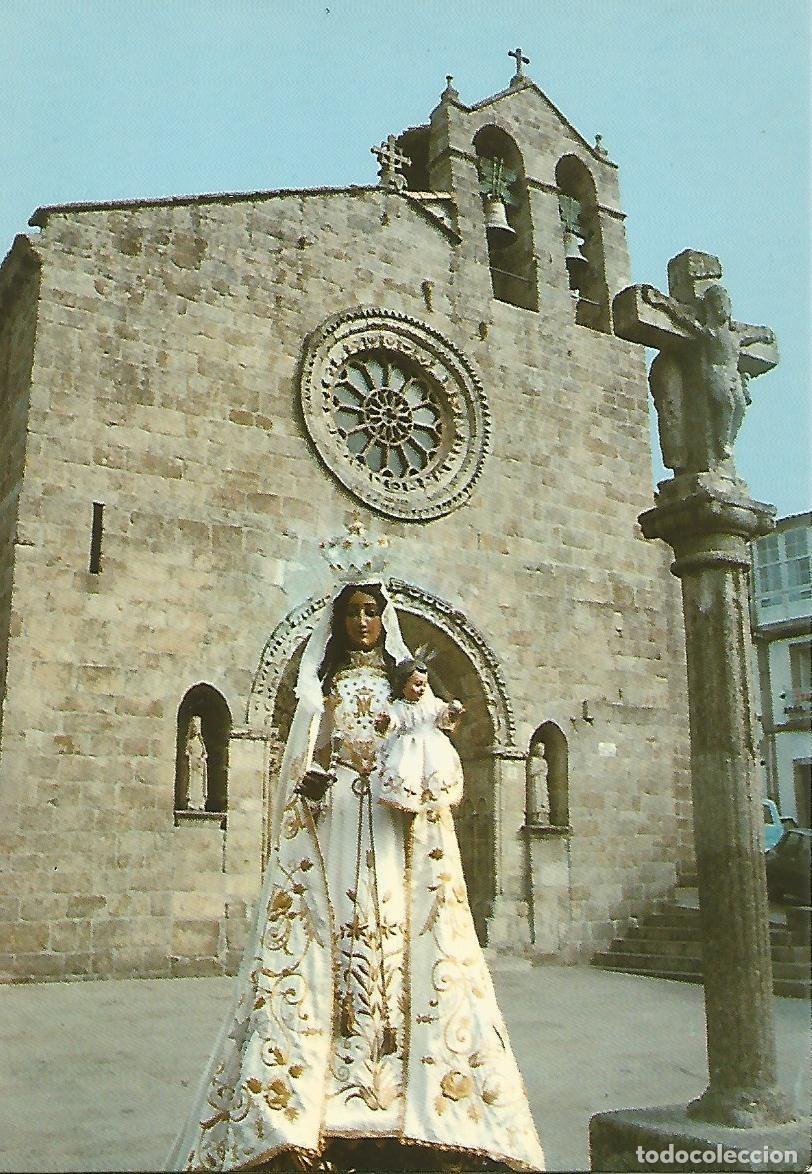 Postkarten: Postal 50874: BETANZOS - Fachada de la Iglesia de Santa Maria - Varios