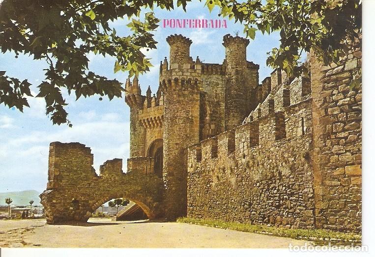 Postcards: Postal 048346 : Ponferrada. Castillo de los Templarios - Varios