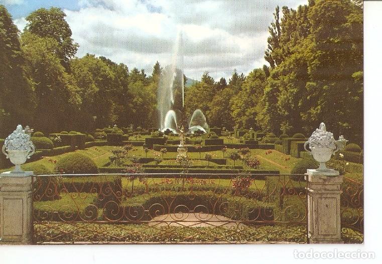 Postales: Postal 048351 : La Granja de San Ildefonso (Segovia). Parterre de la Fama - Varios