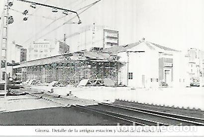 Postcards: POSTAL 55210: Obras de la estacion nueva de Girona. - Varios