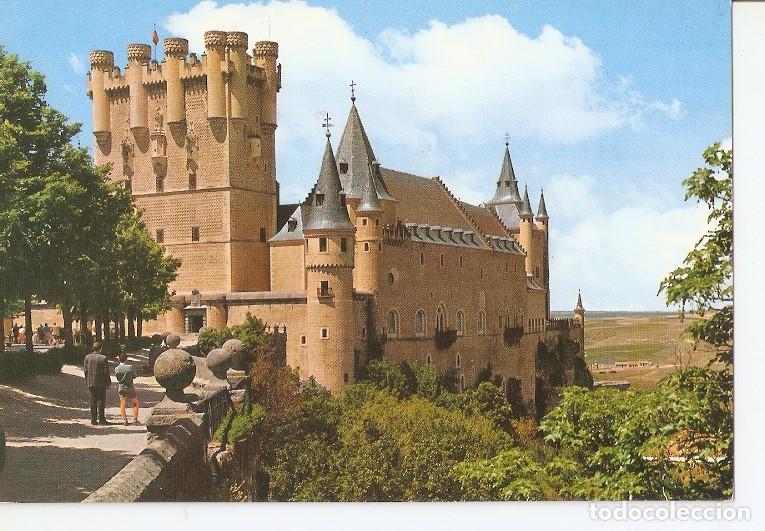 Postkarten: Postal 048596 : Segovia. Fachada principal del Alcazar - Varios