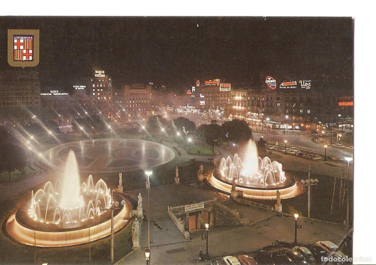 Postales: Postal 037971 : Barcelona. Plaza de Catalu&ntilde;a - Varios