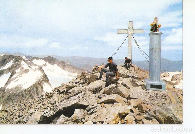 Cartoline: Postal 048766 : Benasque (Pirineo Aragones). Coma del Aneto y Crestas de las Maladetas - Varios