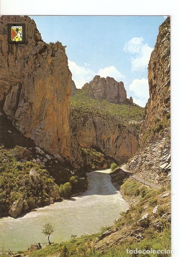 Postais: Postal 027426 : El Pallars. Congost de Collegats i Riu Noguera Pallaresa, Pirineu Catal&agrave; (Lleida) -