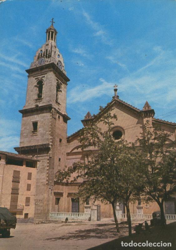 Postkarten: Postal 008259: Fachada principal de la Colegiata de Jativa, Valencia - Varios