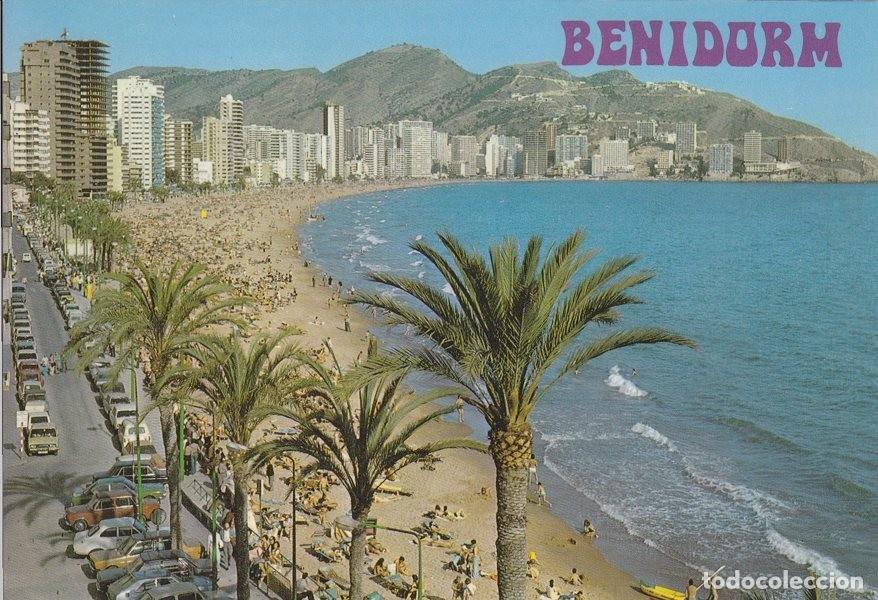 Cartes Postales: Postal 60359. Playa de Levante desde centro. Benidorm - Varios