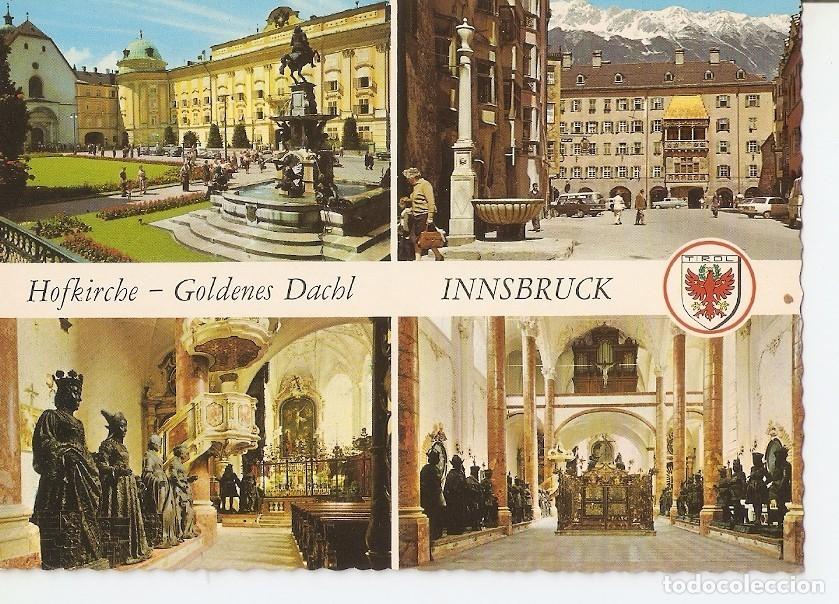 Postcards: Postal 037484 : Hofkirche - Goldnes Dachl Innsbruck - Varios