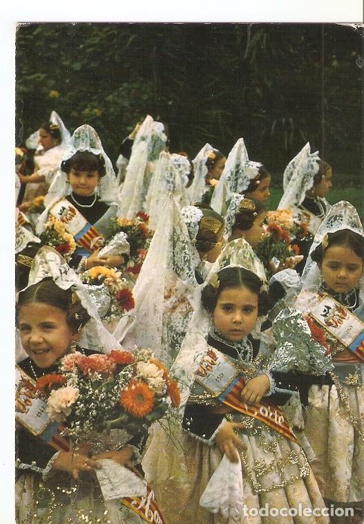 Postais: Postal 049053 : Valencia. Semana Fallera. Camino de la Ofrenda - Varios