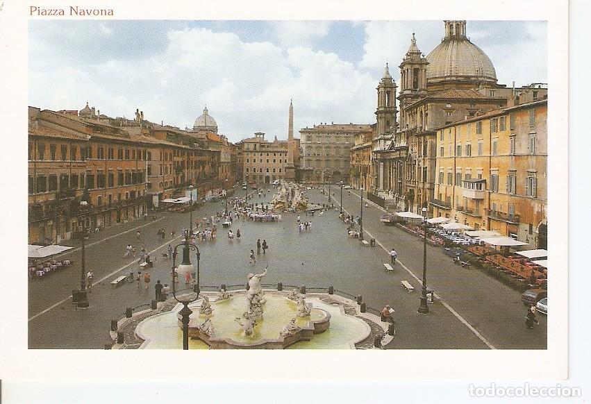 Postais: Postal 032701 : Roma Place Navona - Varios