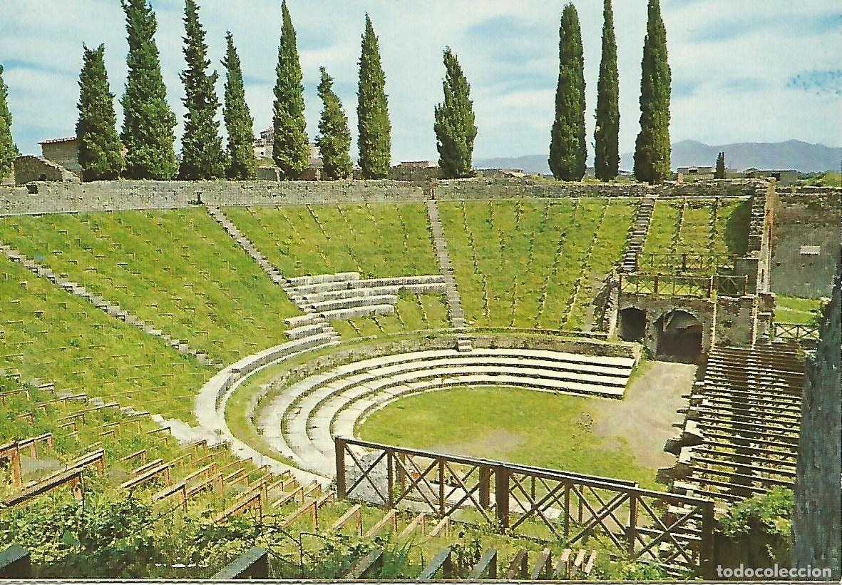 Cartoline: Postal 50275: POMPEYA - Teatro Grande