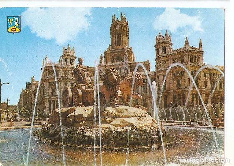 Postcards: Postal 049153 : Madrid. La Cibeles y Palacio de Comunicaciones - Varios