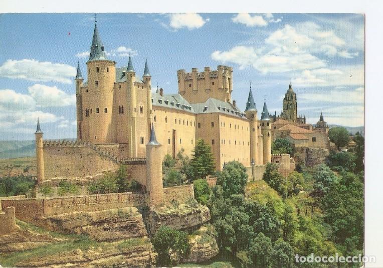 Postais: Postal 049189 : Segovia. El Acazar y la Catedral - Varios